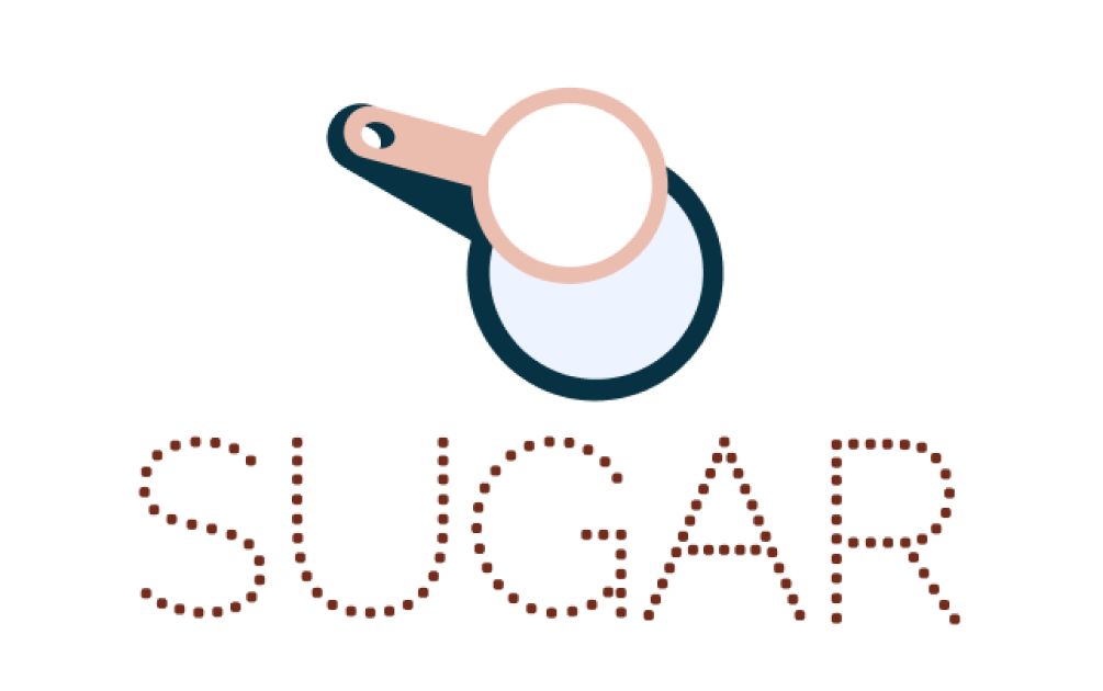 Sugar logo dark version
