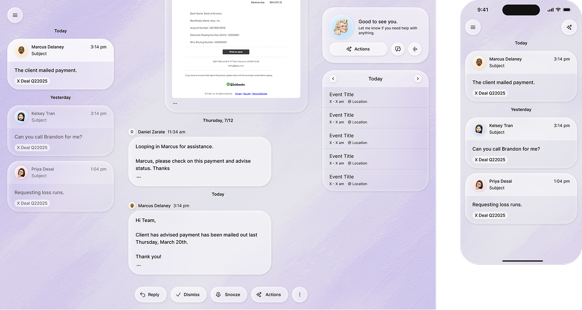 Early concept mockup.