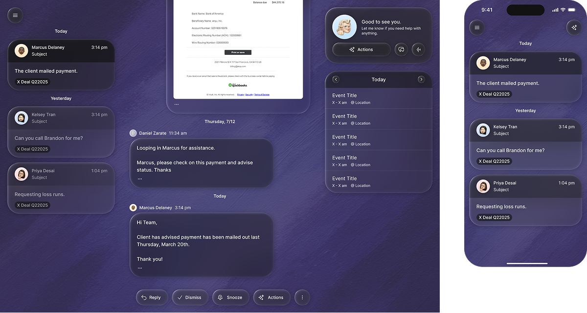 Early concept mockup.